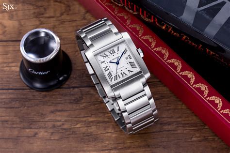 cartier tank francaise chronograph replica|cartier tank must vs francaise.